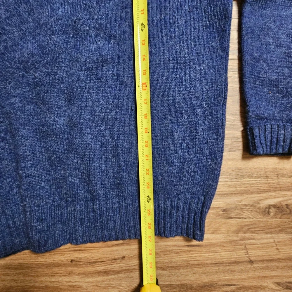 Vintage Nordstrom Mens Shetland Wool Crewneck Sweater‎ M Tall Grandpacore Staple